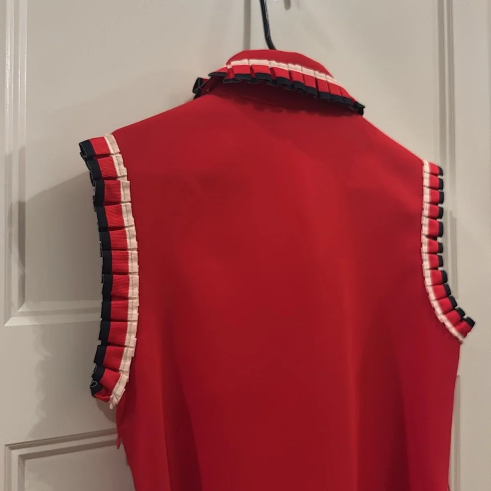 Vintage style red, white and blue dress ❤️🤍💙 - Picture 9 of 11